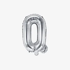 Fashion Party Deco Silver Letter Balloon (Small Size)