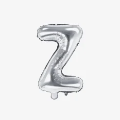 Fashion Party Deco Silver Letter Balloon (Small Size)