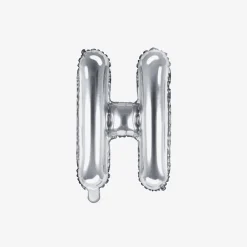 Fashion Party Deco Silver Letter Balloon (Small Size)