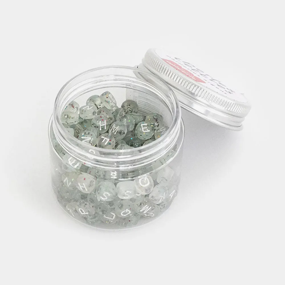 Store La petite épicerie Silver Letter Heishi Beads