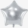 Fashion Party Deco Silver Star Balloon
