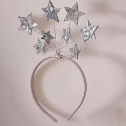 Flash Sale Ginger Ray Silver Star Headband