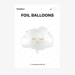 Hot Party Deco Smiling Cloud Helium Balloon