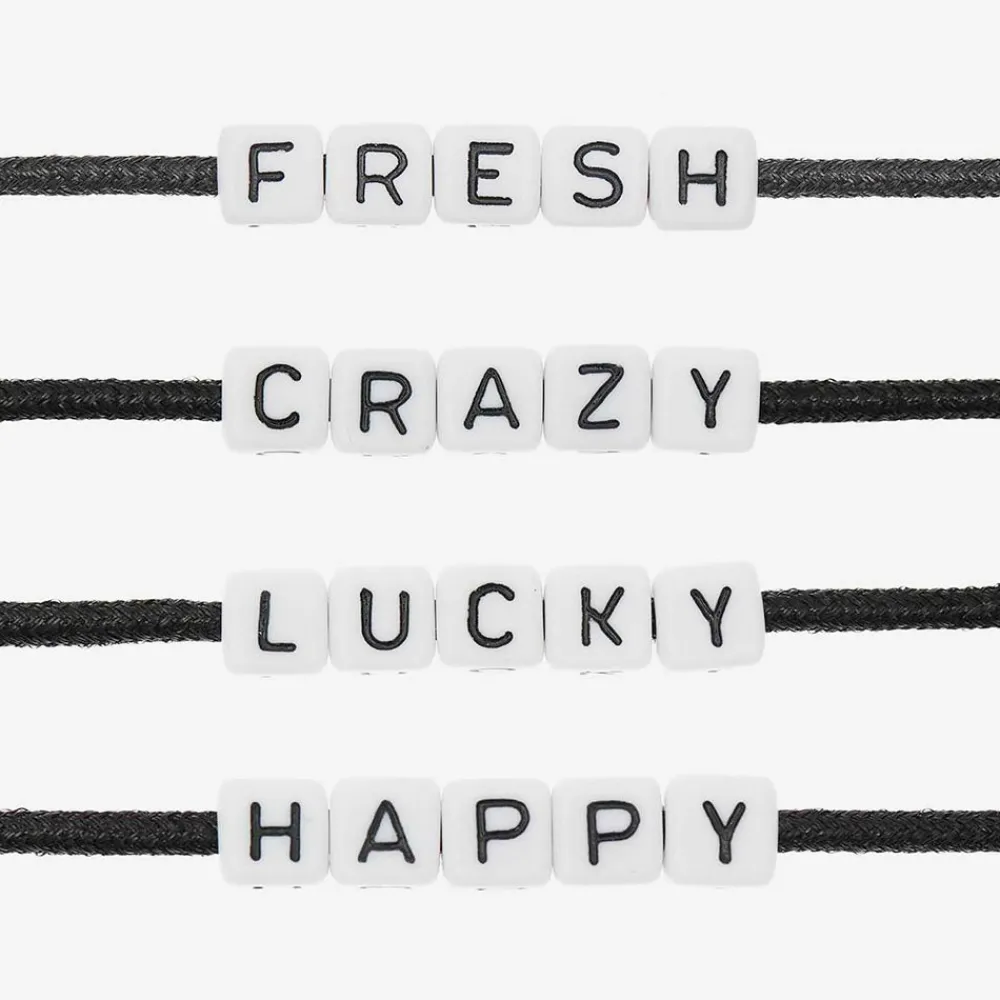 Flash Sale Rico Design Square Beads Happy White