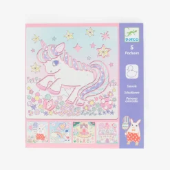 Outlet Djeco Stencil Activity: Hawaiian