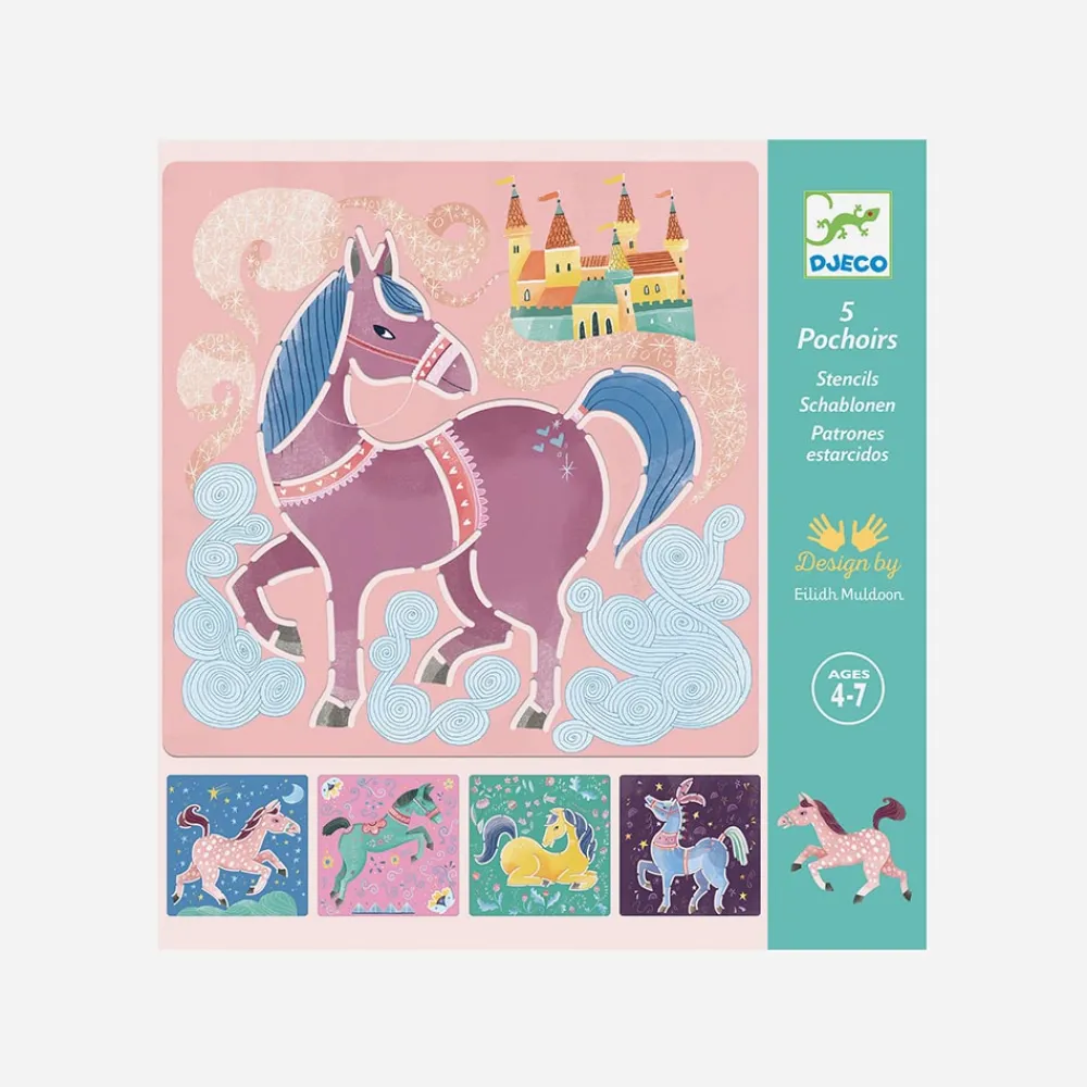 Discount Djeco Stencil Activity: Horse
