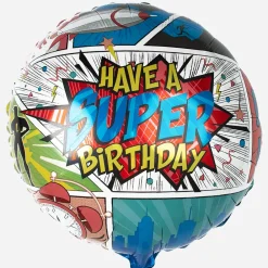 Best Sale Ballon Express Super Birthday Superhero Balloon