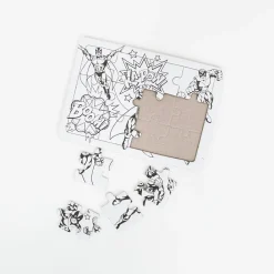 Hot Playwrite Superhero Coloring Puzzle