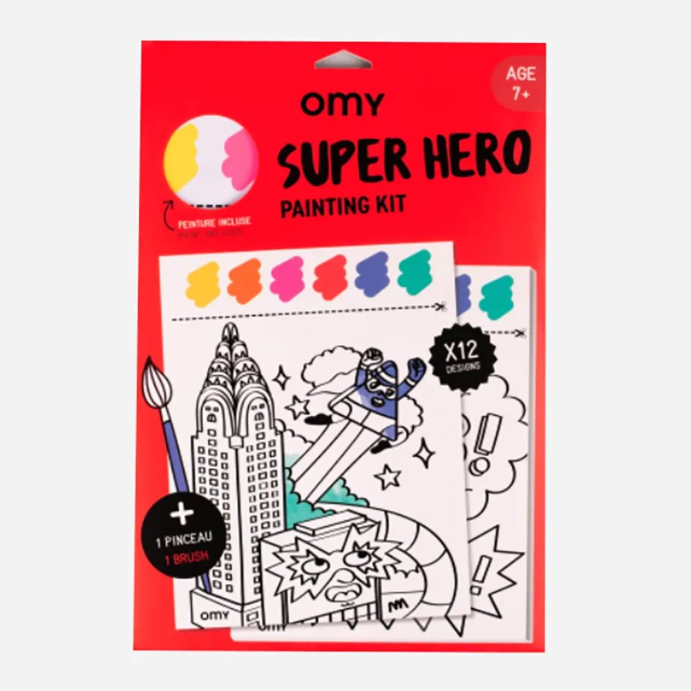 Discount Omy Superhero Magic Painting