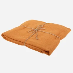 Fashion Arty Fêtes Factory Terracotta Cotton Gauze Tablecloth