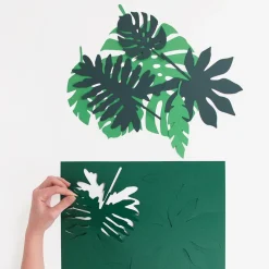 Cheap Party Deco Tropical Decorative Leaves