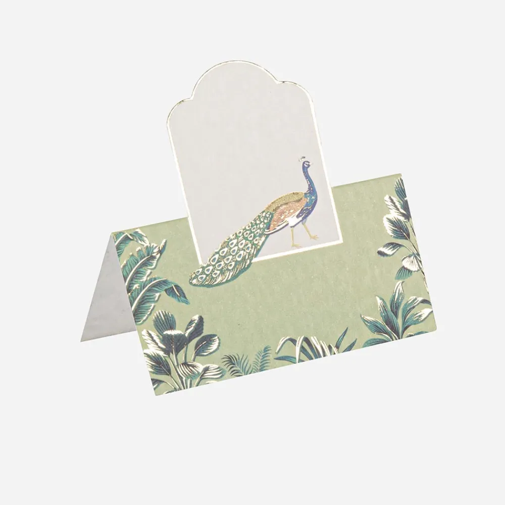 Best Arty Fêtes Factory Tropical Peacock Place Card (10)