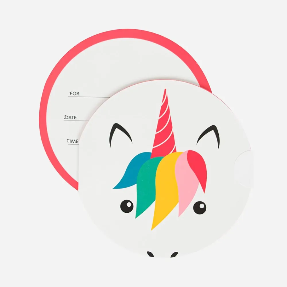 Online My Little Day Unicorn Birthday Invitation Card (8)