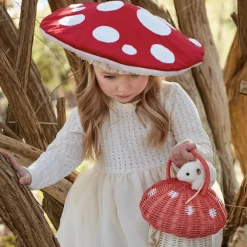 Outlet Meri Meri Velvet Mushroom Hat