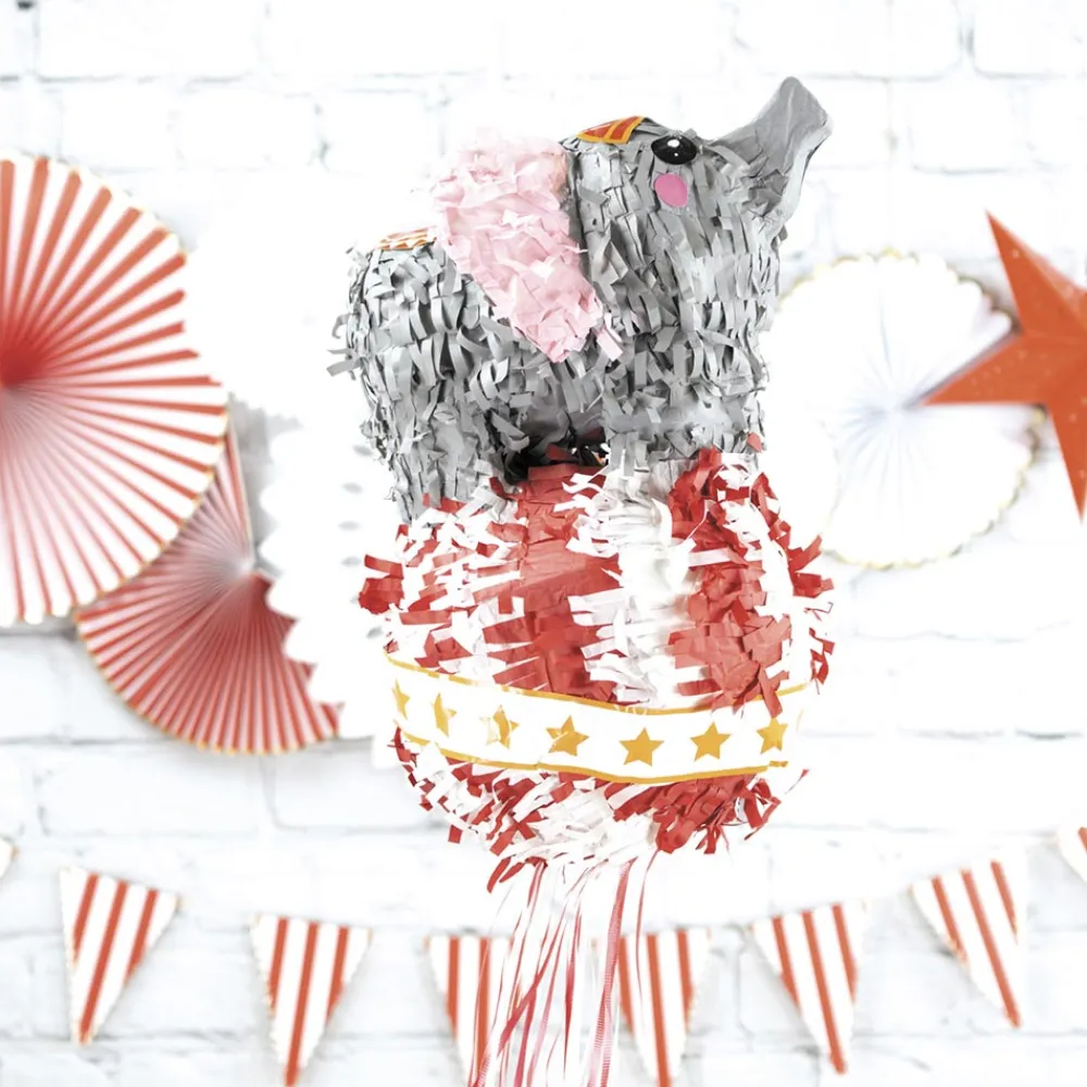 Discount Party Pro Vintage Circus Elephant Pinata