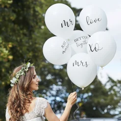 Discount Ginger Ray Wedding - 6 Wedding Balloons