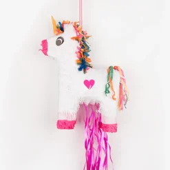 Store Amscan White And Pink Unicorn Pinata