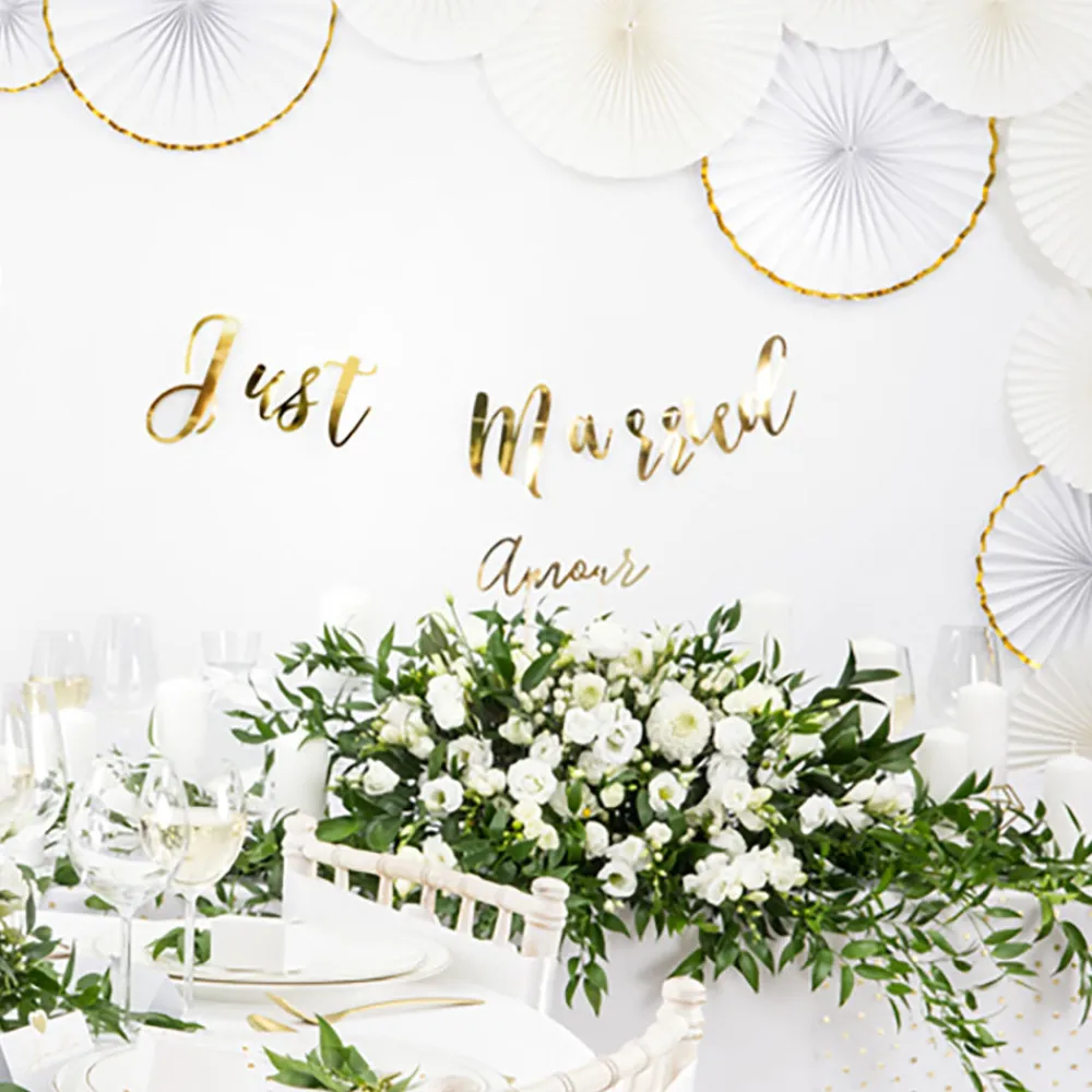 Flash Sale Party Deco White Decorative Rosettes