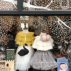 Best Bob&Blossom White Tulle Cape