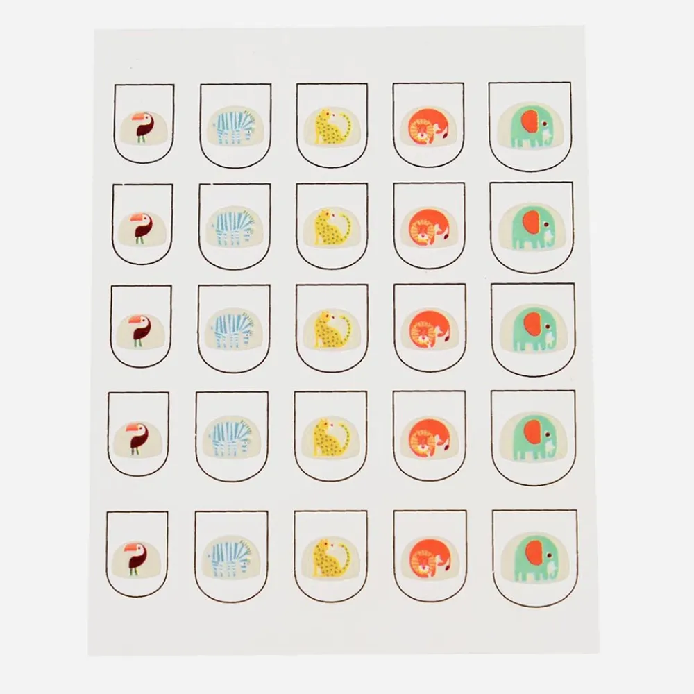 Discount Rex London Wild Animal Nail Decals