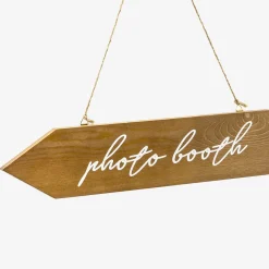 Flash Sale Party Deco Wooden Arrow Photo Booth