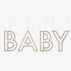 Best Ginger Ray Wooden Baby Hanging Lamp