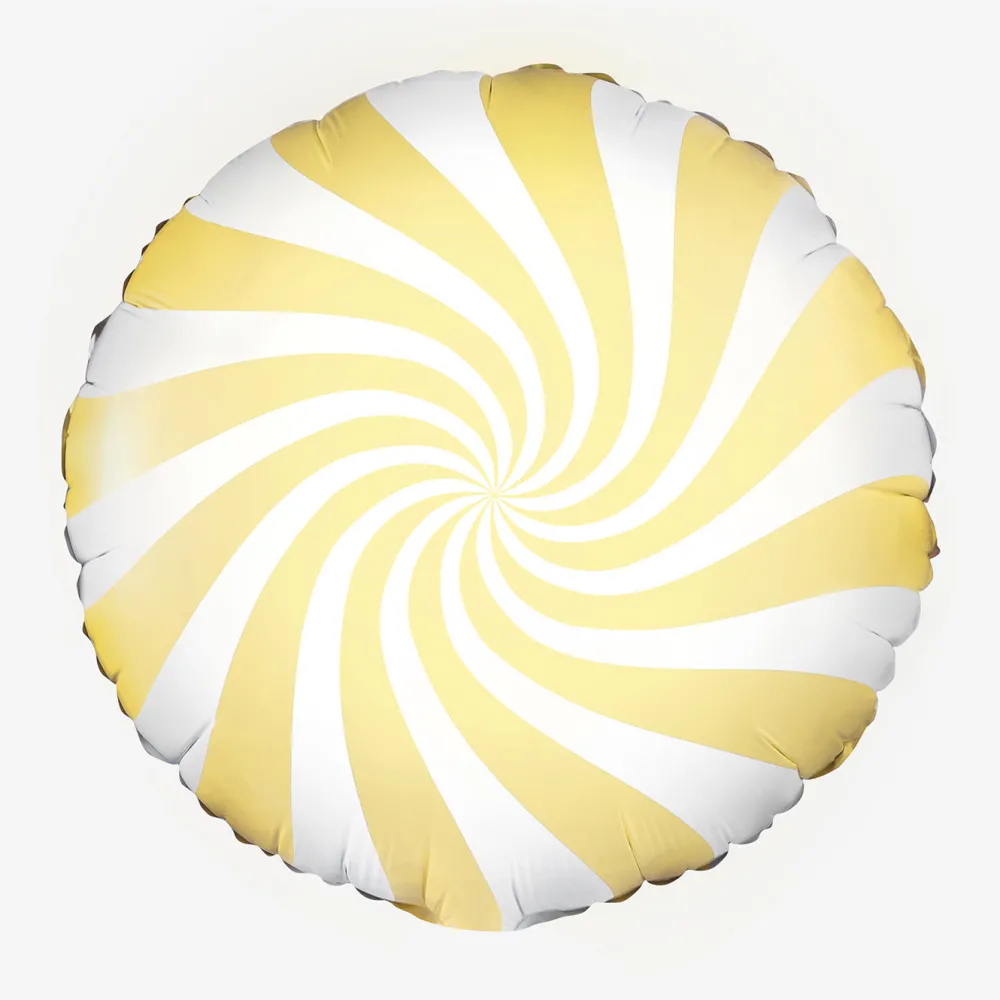 Online Party Deco Yellow Candy Balloon