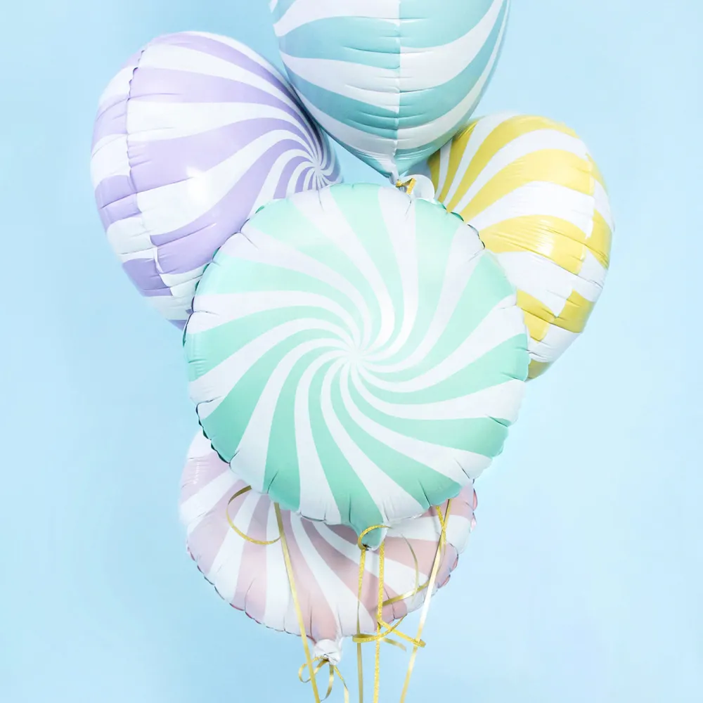 Online Party Deco Yellow Candy Balloon
